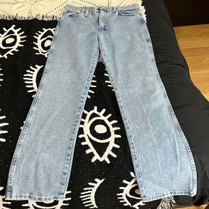 Vintage blue jeans